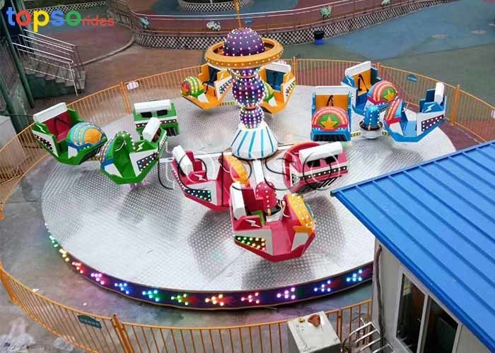 Indoor Family Amusement Rides Adventure Break Dance Ride 13×13 M Area Size
